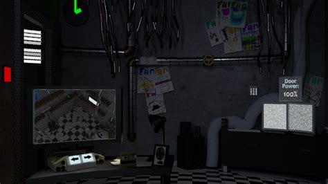 The office design in my FNaF Fangame, FNaF Underground : r ...