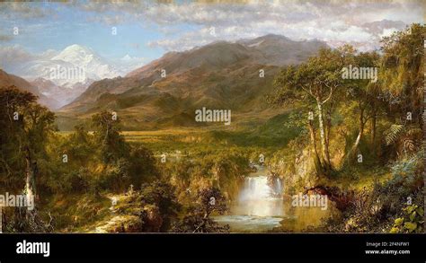 Frederic Edwin Church - Heart Andes 1859 Stock Photo - Alamy