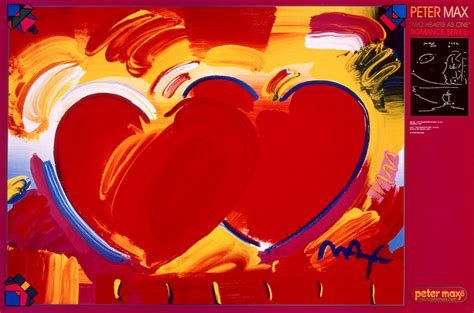 Two Hearts As One – Peter Max Store