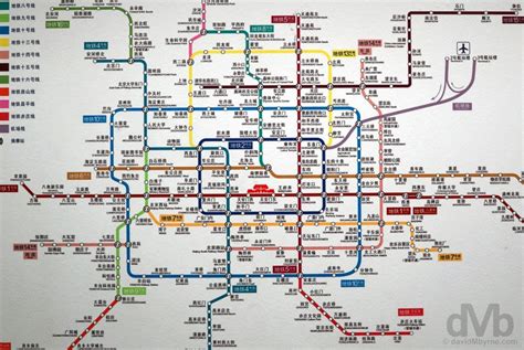 Beijing Metro map - Worldwide Destination Photography & Insights