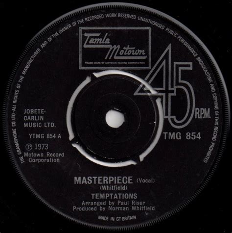 The Temptations - Masterpiece (1973, Vinyl) | Discogs