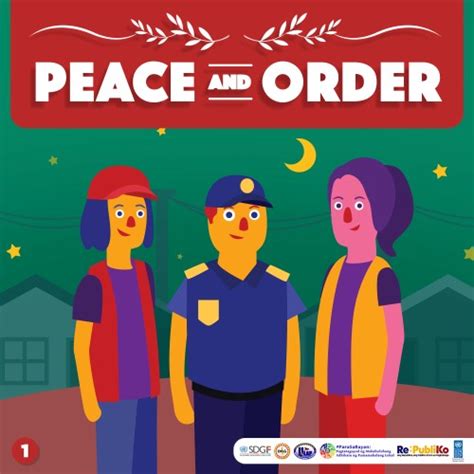 RESPONSIBILIDAD NG MGA LOCAL GOVERNMENTS SA PEACE AND ORDER