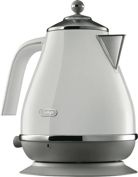 DeLonghi KBOC2001W Icona Capitals Sydney White Kettle at The Good Guys