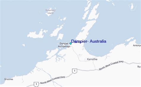 Dampier, Australia Tide Station Location Guide