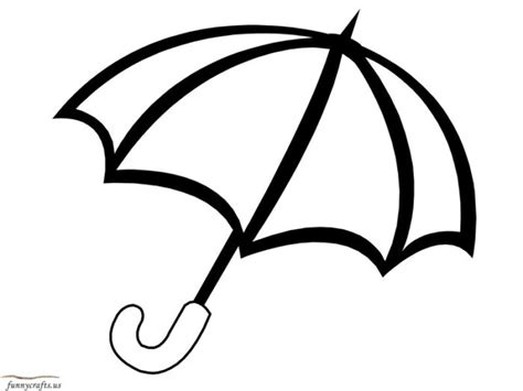 Umbrella Colouring Page - ClipArt Best