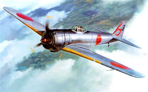 Nakajima Ki 43 Hayabusa, Japanese Fighter Aircraft, WW2, Imperial Japan ...