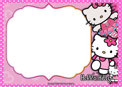 10+ FREE Personalized Hello Kitty Invitation Templates | FREE Printable ...