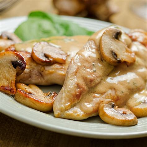 Recette Escalopes de poulet à la crème