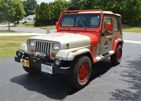 1992 Jeep Wrangler Sahara Jurassic Park for sale