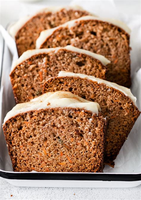 CARROT CAKE LOAF + WonkyWonderful