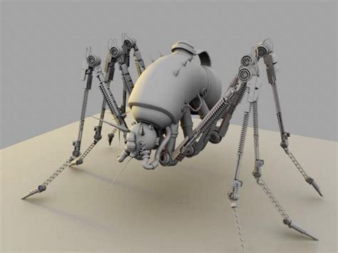 Mechanical Spider 3d model Maya files free download - CadNav