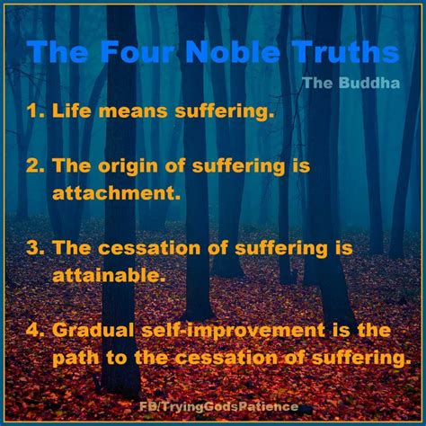 The Four Noble Truths ~ The Buddha | Buddhist wisdom, Buddhism beliefs, Buddhist philosophy