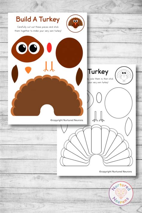 Turkey Craft Free Printable