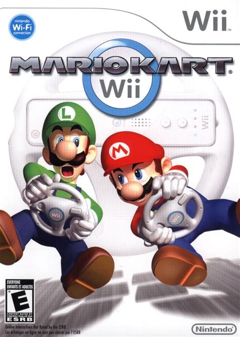 Mario Kart Wii (2008) Wii box cover art - MobyGames