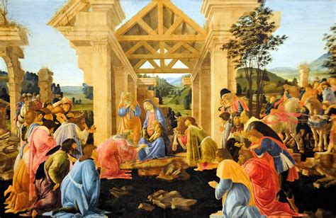 Sandro Botticelli - The Adoration of the Magi, 1482 at Nat… | Flickr