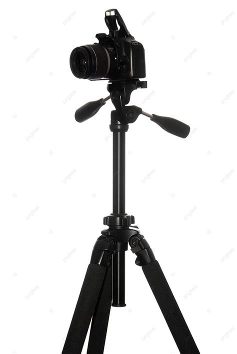 Photo Camera On Tripod Isolated Background White Photo And Picture For Free Download - Pngtree