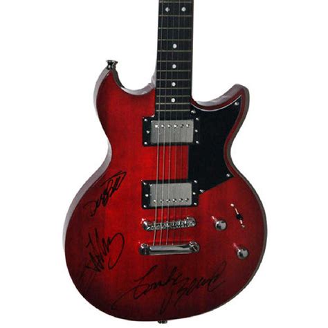 ZZ Top Signed Guitar