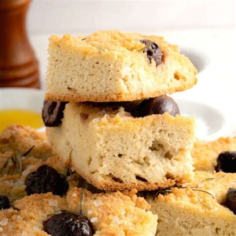 Focaccia Bread with Olives Recipe - THE SUGAR FREE DIVA