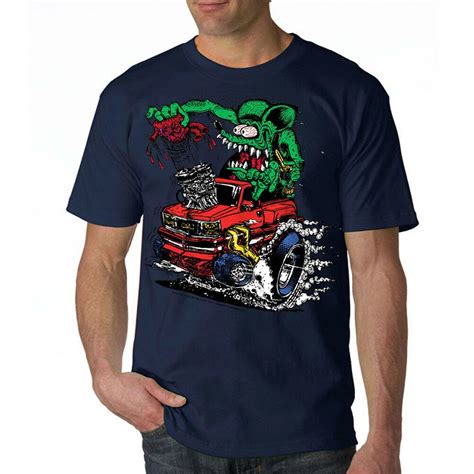 Rat Fink Shirt Rat Fink Heart Of Truck Racing Big Daddy