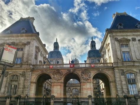 Lyon Hotel De Ville, Lyon Old Town, France Editorial Photography ...