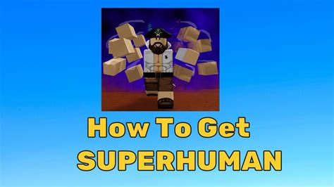 How to get superhuman fighting style in blox fruits