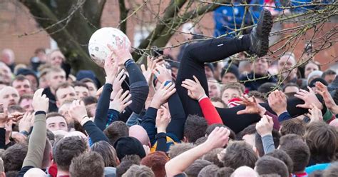 The best pictures from day one of Ashbourne Shrovetide 2020 ...