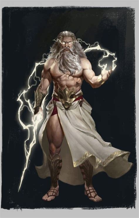 Zeus by Bangku An | Zeus mitologia griega, Mitologia griega, Mitología ...