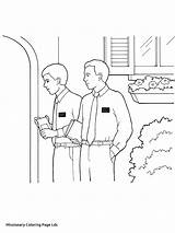 Collection Of Missionary Coloring Pages  Free Printable sketch template