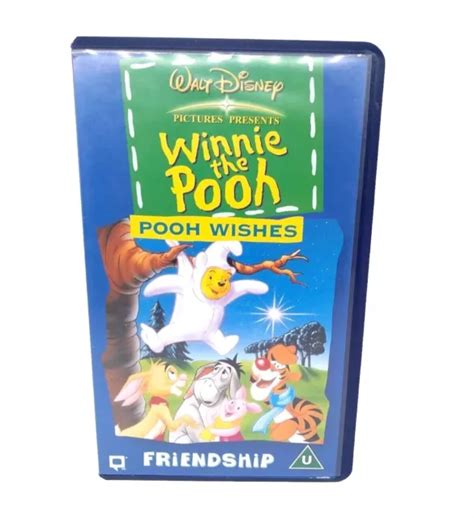 WINNIE THE POOH Pooh Wishes VHS Video Cassette Walt Disney $11.91 ...