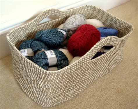 Crochet Rope Basket Free Pattern – AllCrafts Free Crafts Update