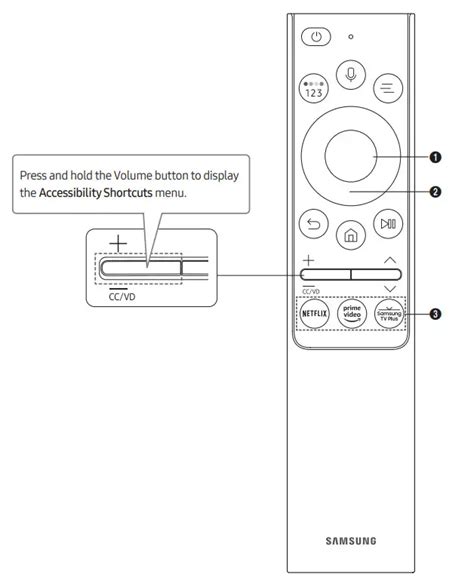 SAMSUNG 43062850 Universal Voice Remote Control Användarmanual