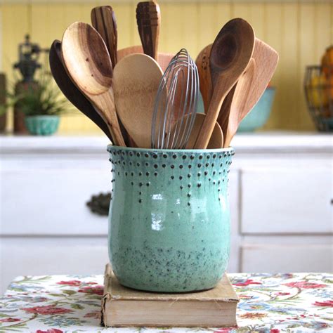 Jeri’s Organizing & Decluttering News: Kitchen Utensil Holders from Talented Artisans