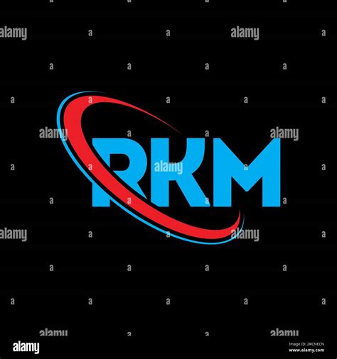 RKM logo. RKM letter. RKM letter logo design. Initials RKM logo linked ...