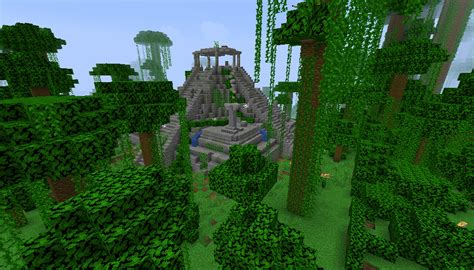 Transform Jungle Temple Minecraft Map