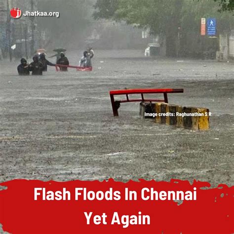 Chennai Flash Floods 2023