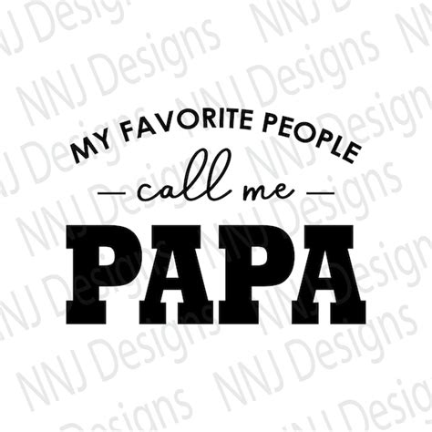 Papa Svg - Etsy