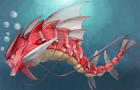 Pokemon - Red Gyarados by Razzle7686 on DeviantArt