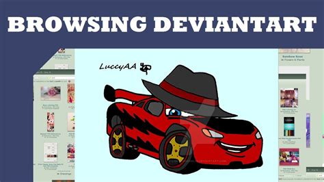 Browsing Deviantart: Pixar Cars Fanart - YouTube