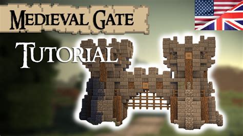 Minecraft Medieval Castle Gate