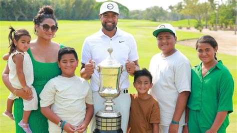 Tony Finau caddies for young sons, just hours after Mexico Open win | CNN