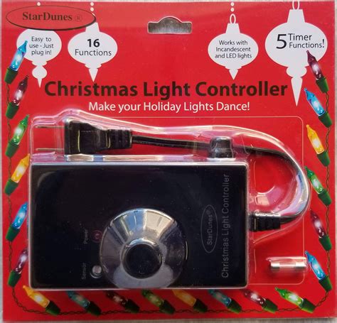 StarDunes Christmas Light Controller - 16 Dazzling Flash/Fade Functions ...