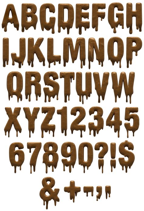 Chocolate Font - Sweet OpenType typeface | Handmadefont.com