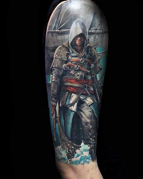 Top 53 Assassins Creed Tattoo Ideas [2021 Inspiration Guide]