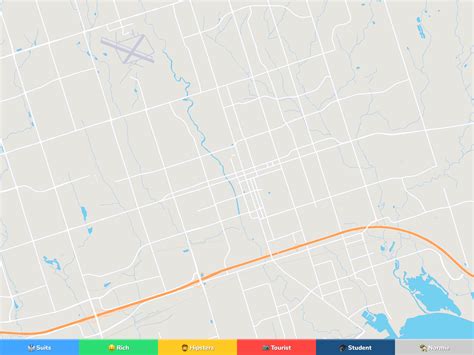 Oshawa Neighborhood Map