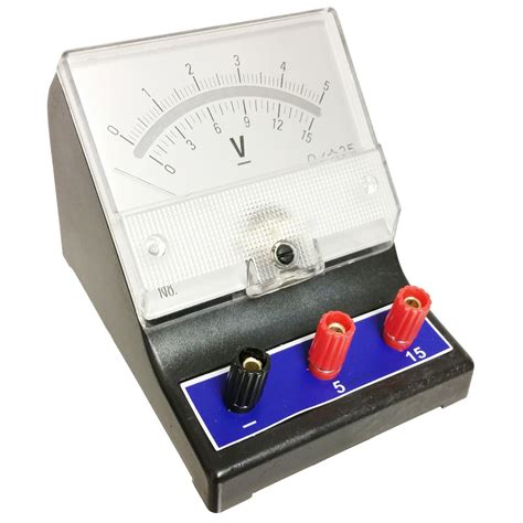 Analog Voltmeter, 0V to 5V, 0V to 15V; DC; Case of 40 - Walmart.com - Walmart.com