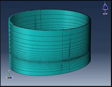 The Finite Element model mesh | Download Scientific Diagram