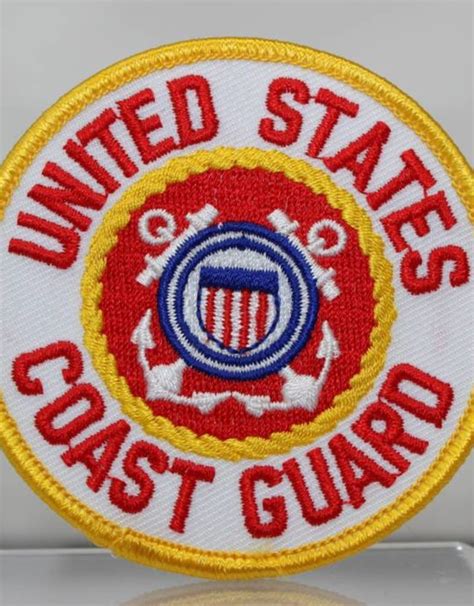 Coast Guard Patch - Stars & Stripes, The Flag Store