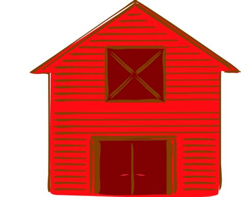 Red Barn Clip Art at Clker.com - vector clip art online, royalty free ...