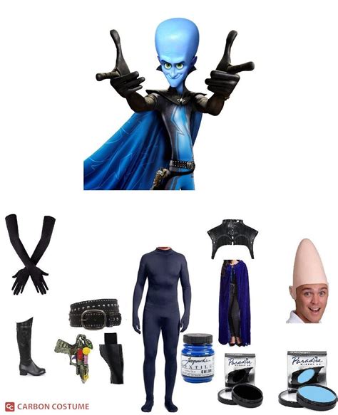 Megamind Costume | Carbon Costume | DIY Dress-Up Guides for Cosplay & Halloween