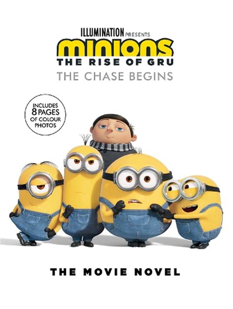 Minions The Rise of Gru: Movie Novel (Universal), Paperback ...